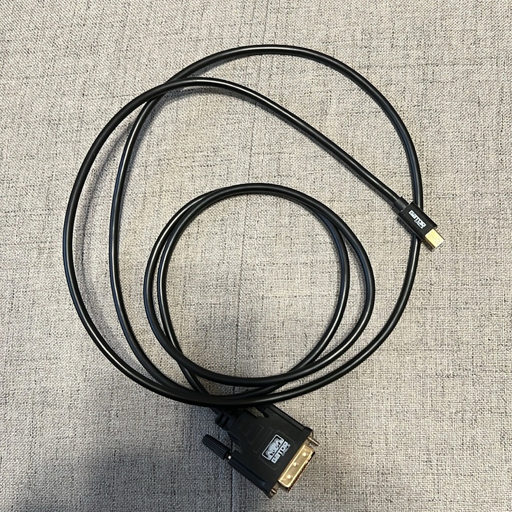 Mini Display Port to DVI Cable